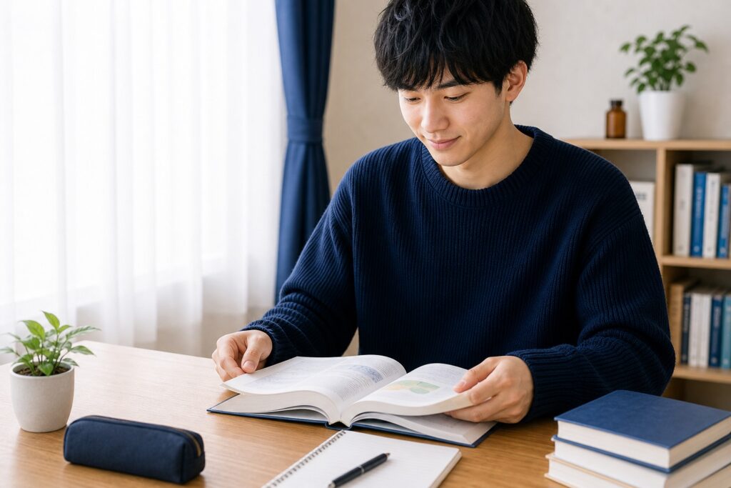 教科書を開けなかった状態から進級と全教科合格を果たした薬学部生